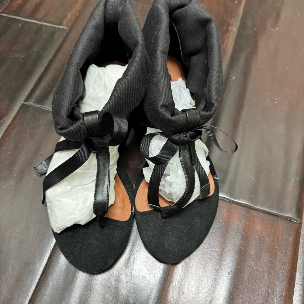 Chinese Laundry Black Lace Up Boots